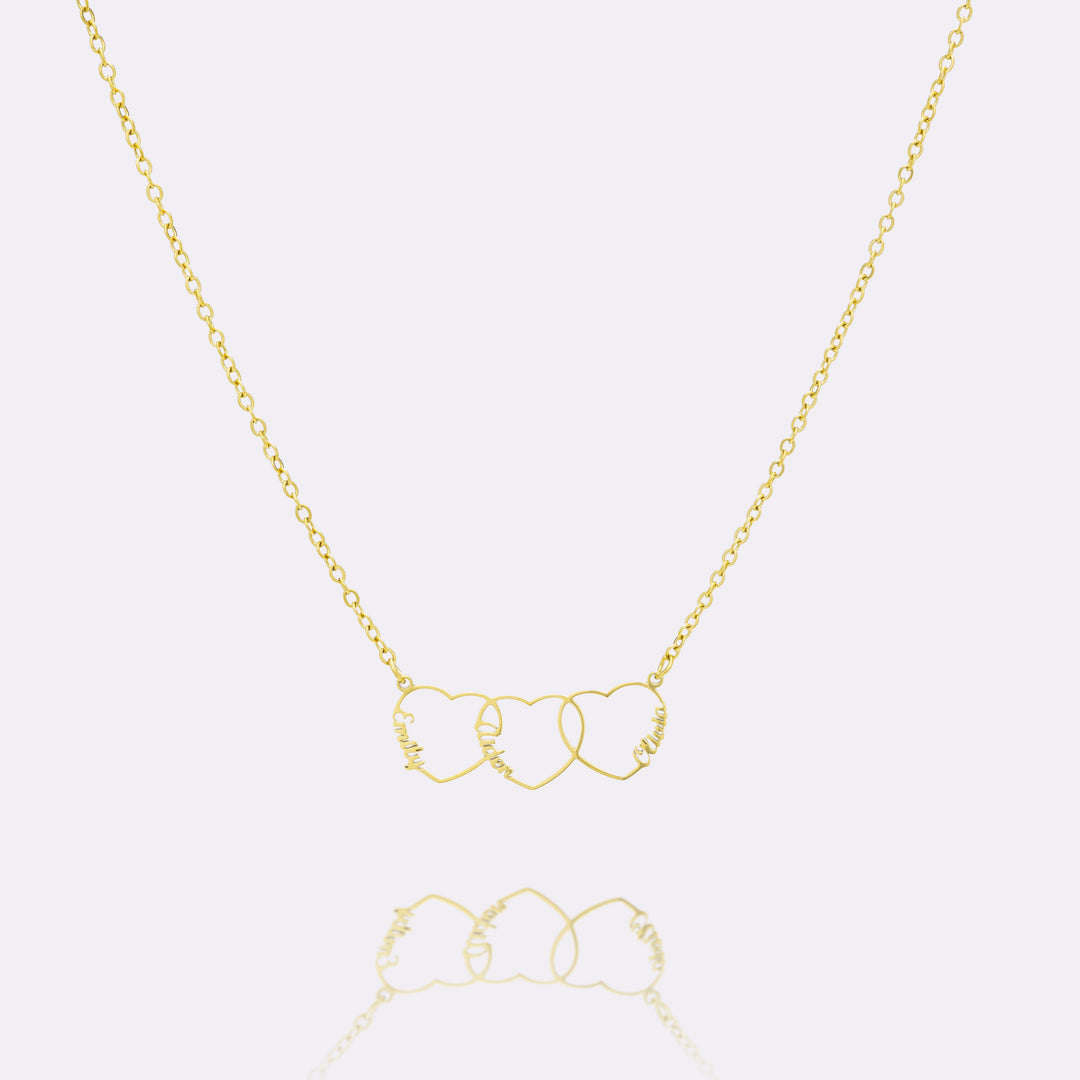 Personalized Heart Name Necklace