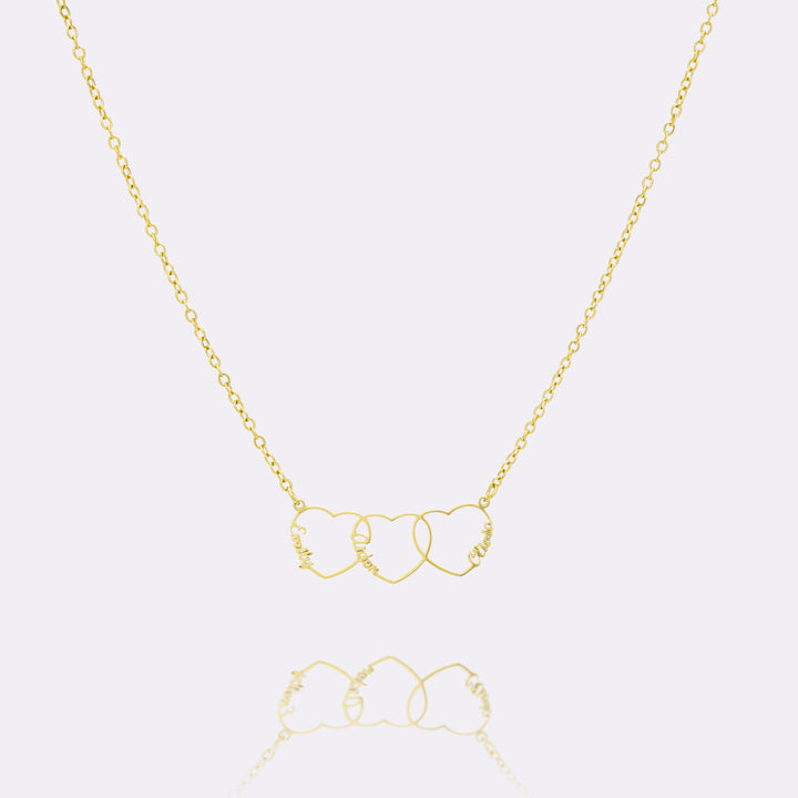 Personalized Heart Name Necklace
