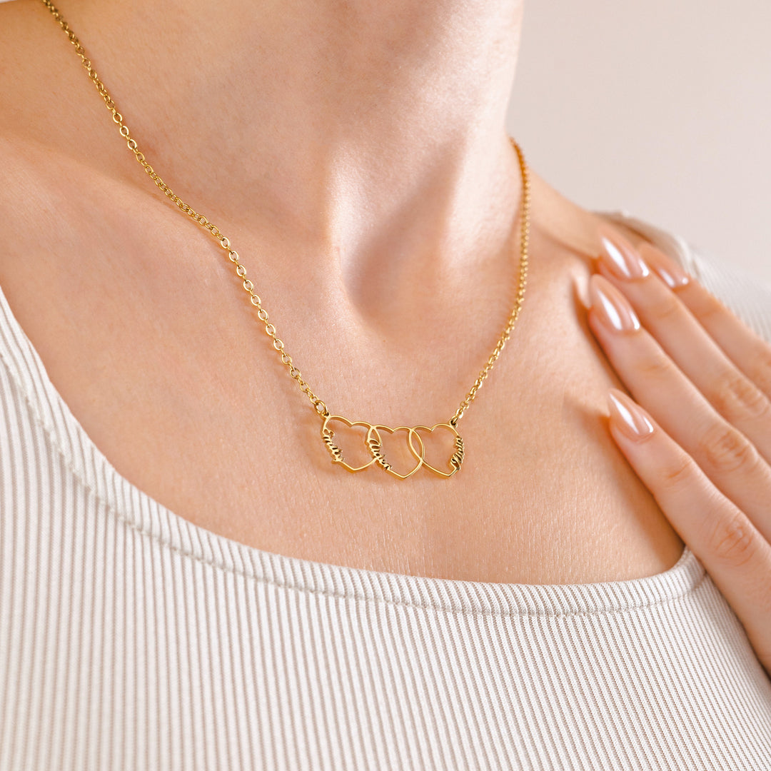 Personalized Heart Name Necklace