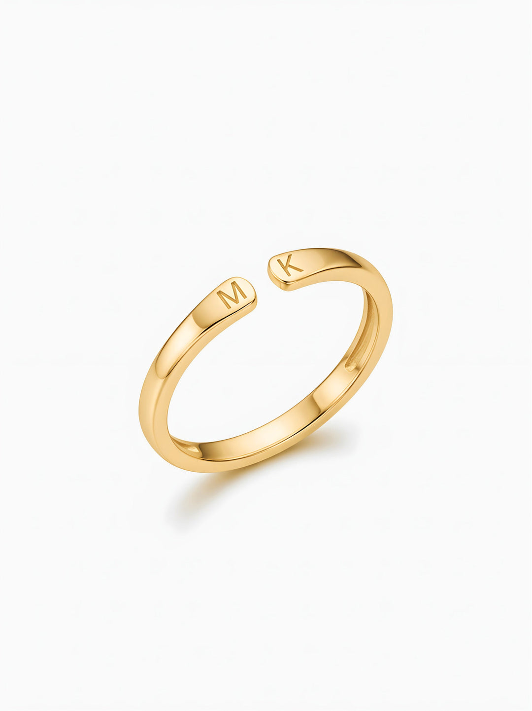 Felicity Two Initials Ring