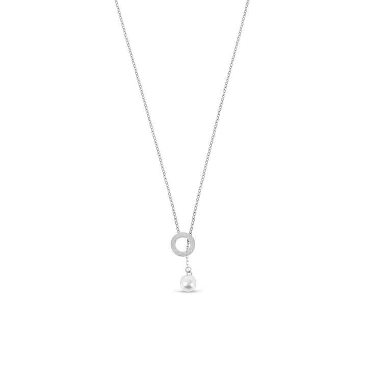 Mariel Drop Pearl Necklace