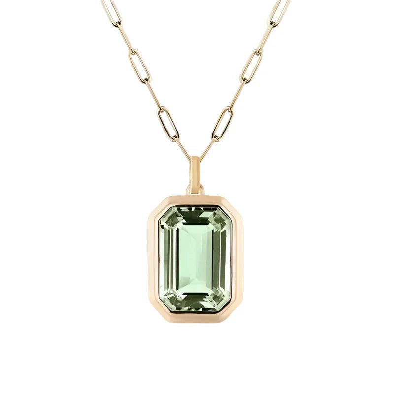 Minimalistic Gemstone Necklace