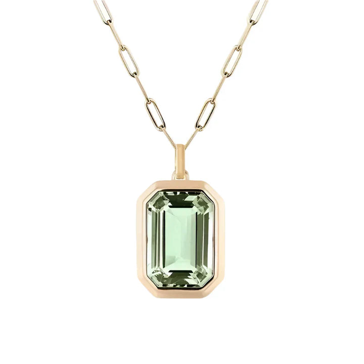 Minimalistic Gemstone Necklace