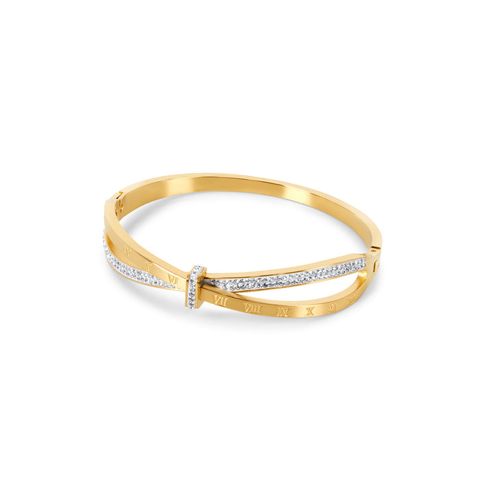 Elara Roman Crossover Bangle