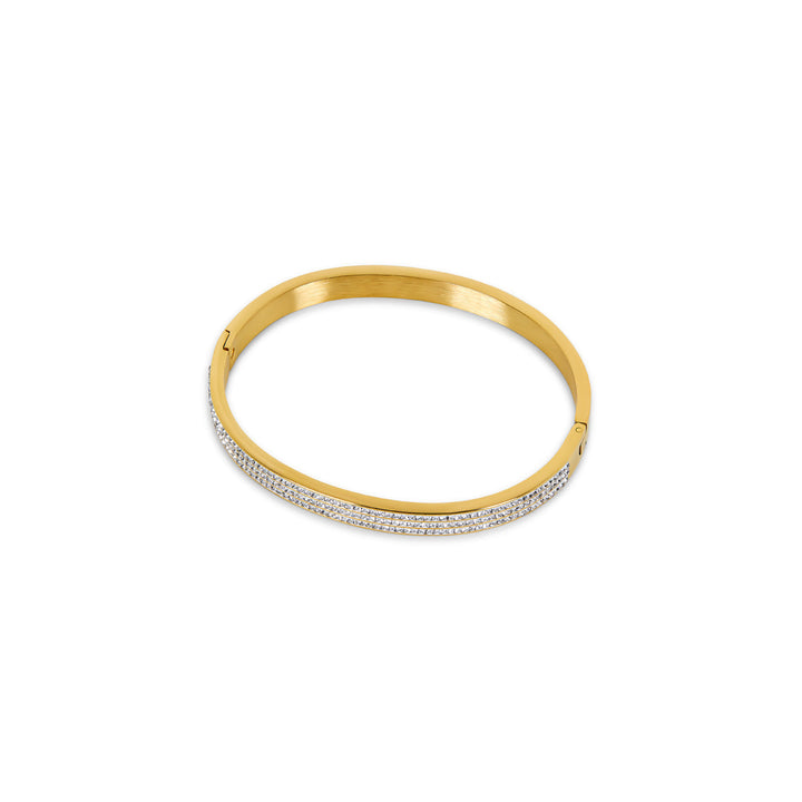 Marisse Luxe Stone Bangle