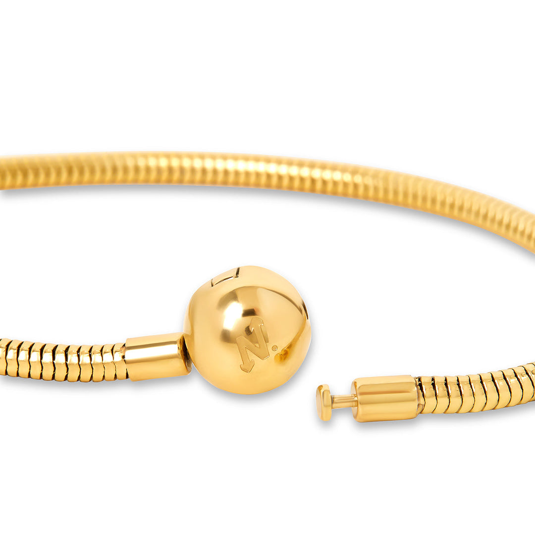 Elowen Charm Snake Bracelet