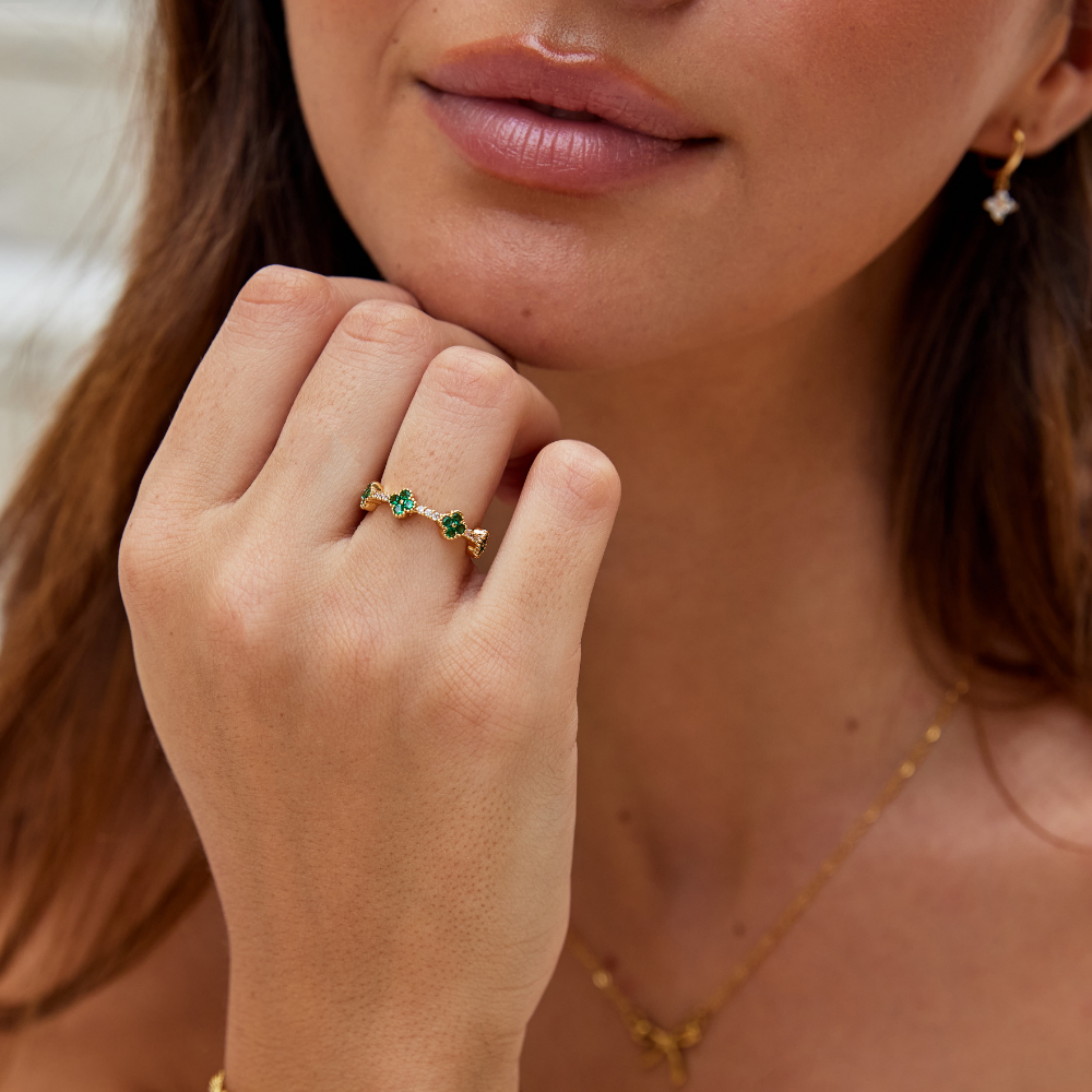 Maelia Cloverburst Ring