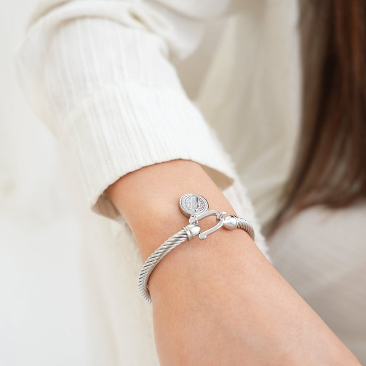 Mirena Twisted Charm Bracelet