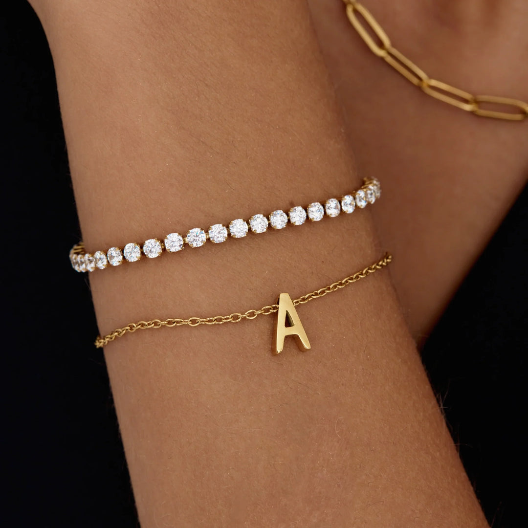 Perdita Initial Charm Bracelet