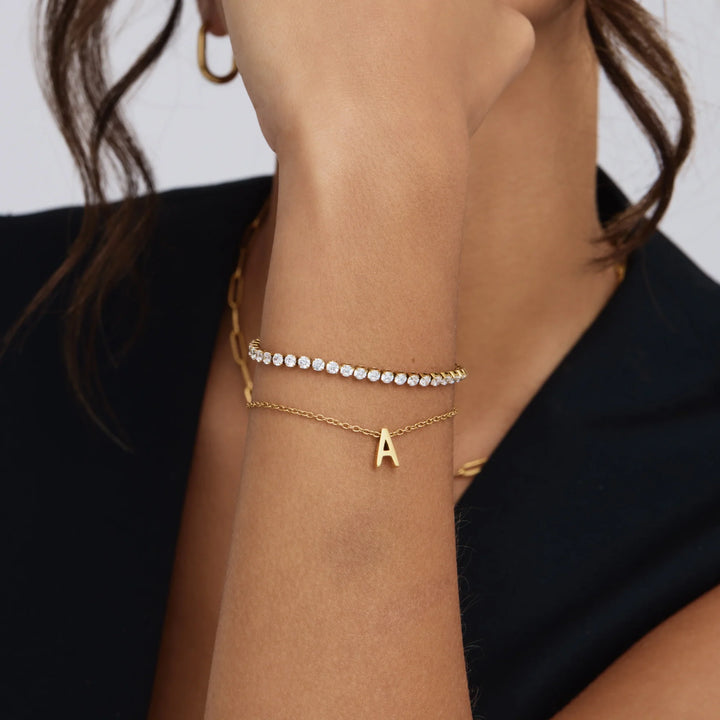 Perdita Initial Charm Bracelet