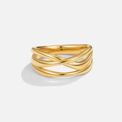 Sorelle Entwined Gold Ring