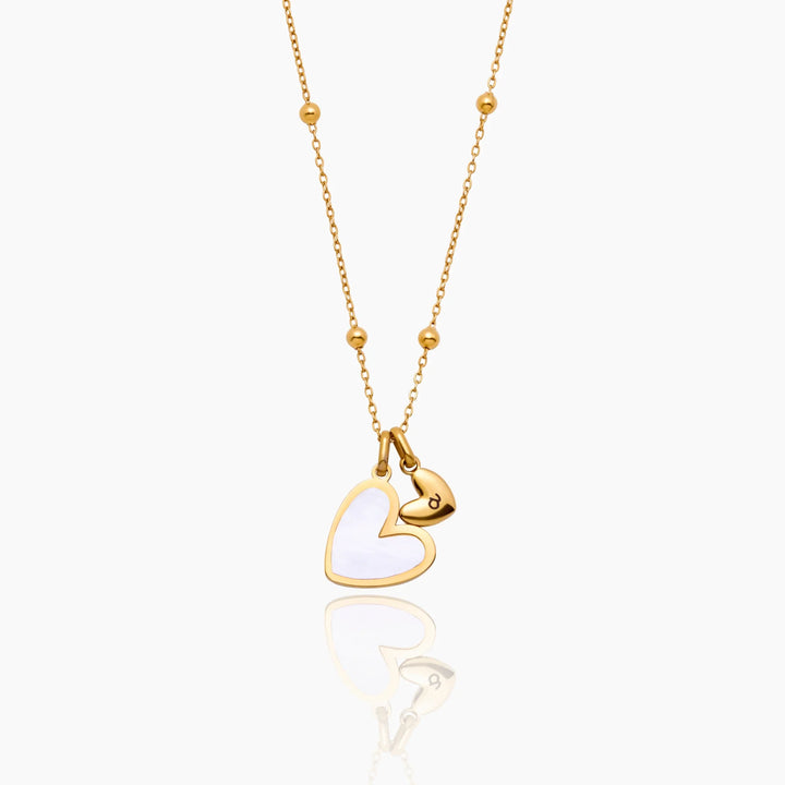 Harriet Initial Heart Necklace