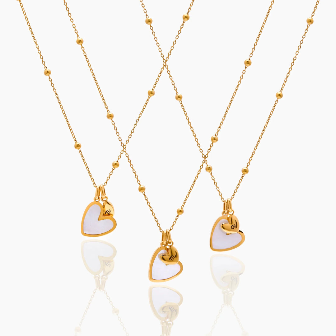 Harriet Initial Heart Necklace