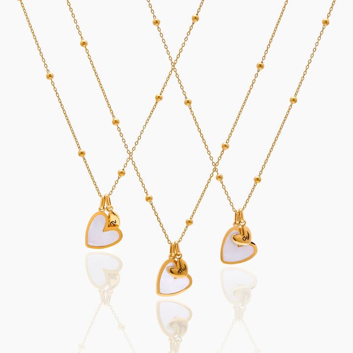 Harriet Initial Heart Necklace