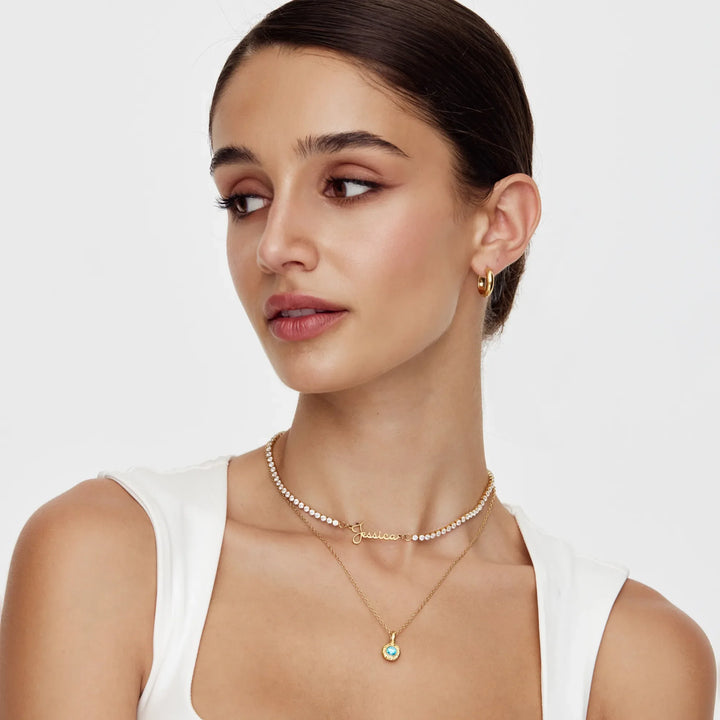 Marisol Birthstone Pendant Necklace