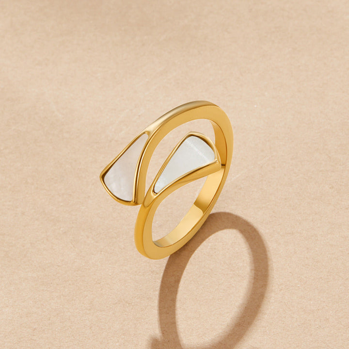 Isadora Mother of Pearl Ring