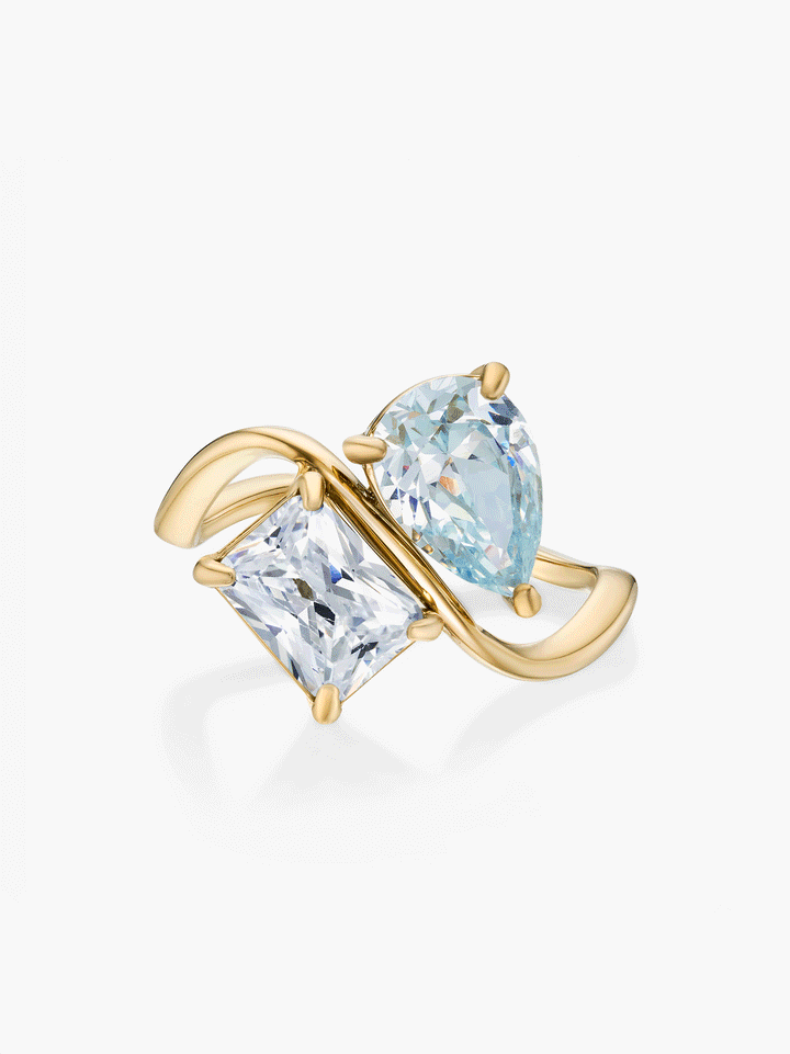Lavinia Statement Birthstone Ring