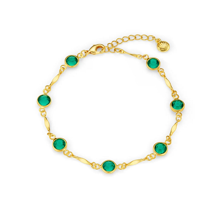 Marise Gemstone Gold Bracelet