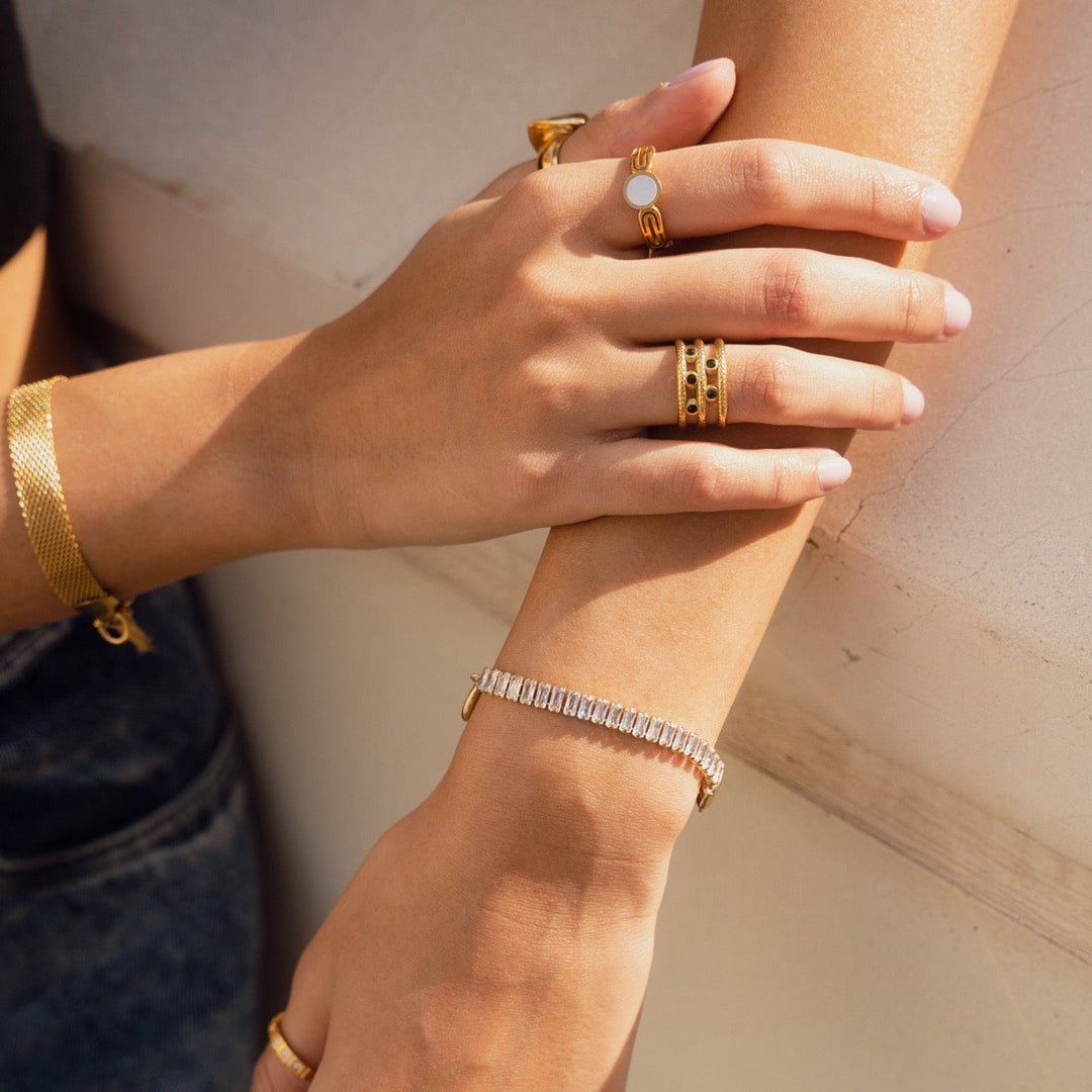 Elowen Contrast Bracelet