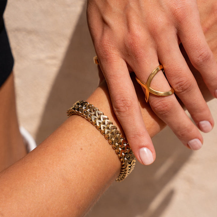 Sariah Woven Link Bracelet