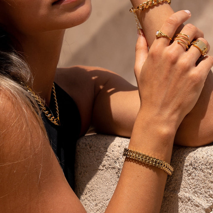 Sariah Woven Link Bracelet