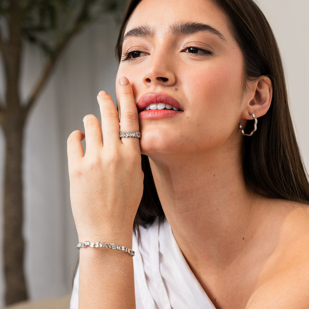 Liora Baguette Sparkle Ring