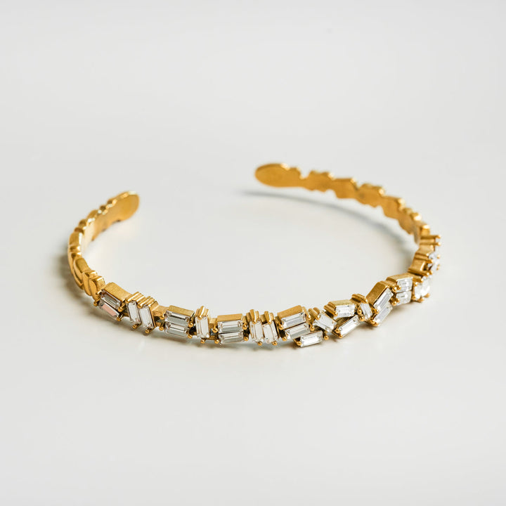 Elara Baguette Sparkle Bracelet