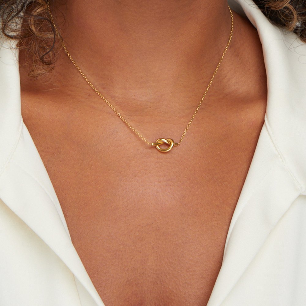 Adela Love Knot Necklace