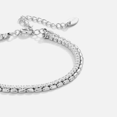 Arelia Double Crystal Bracelet