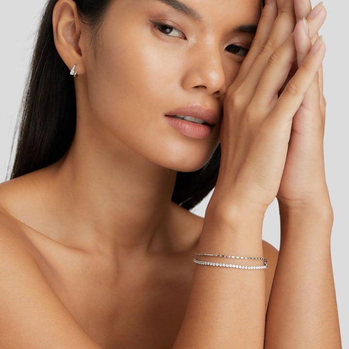 Arelia Double Crystal Bracelet