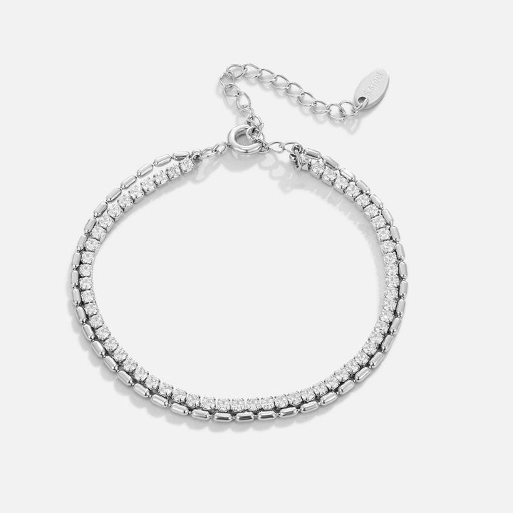 Arelia Double Crystal Bracelet