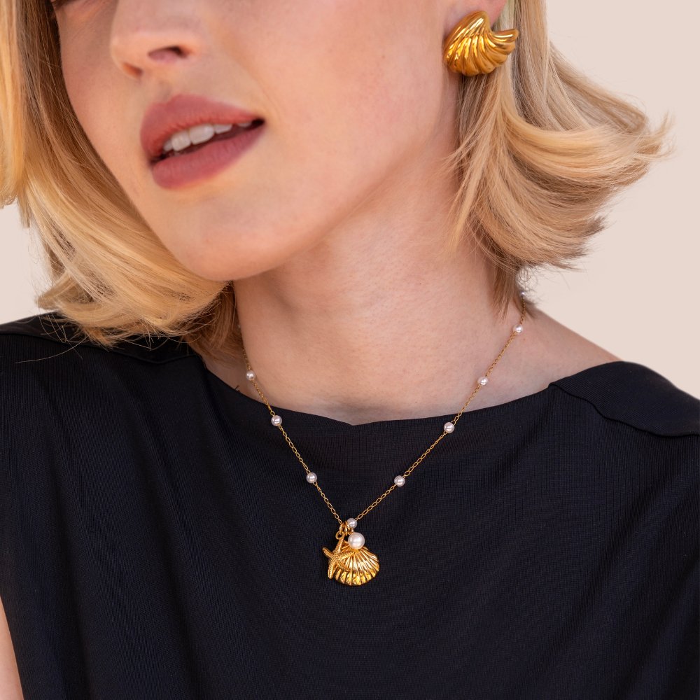 Aria Sea Charm Necklace