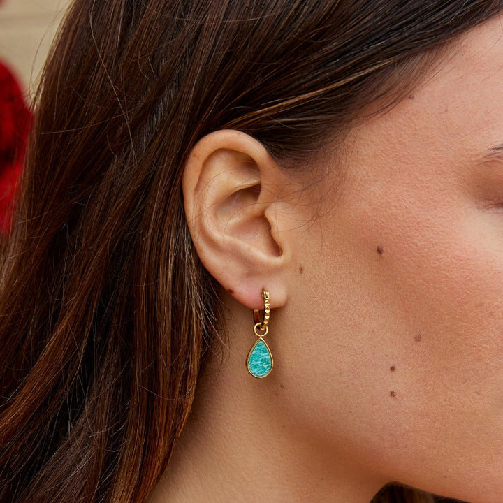 Isla Drop Stone Earrings