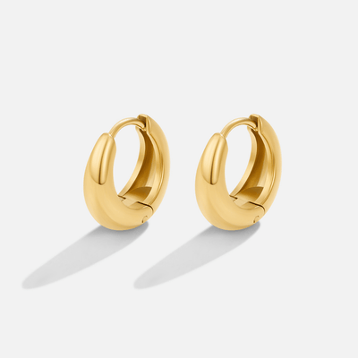 Audrey Bold Gold Hoops