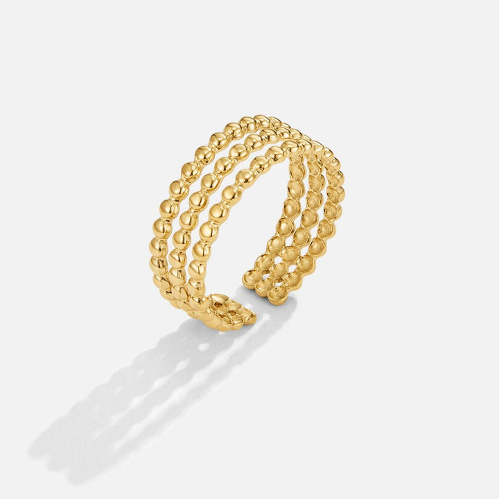 Ohio Triple Bead Ring