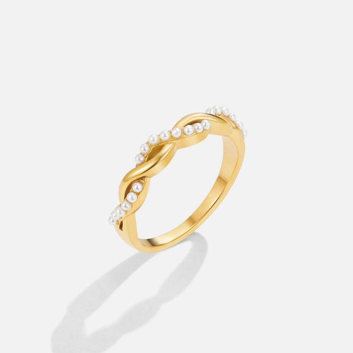 Seraphine Twist Pearl Ring