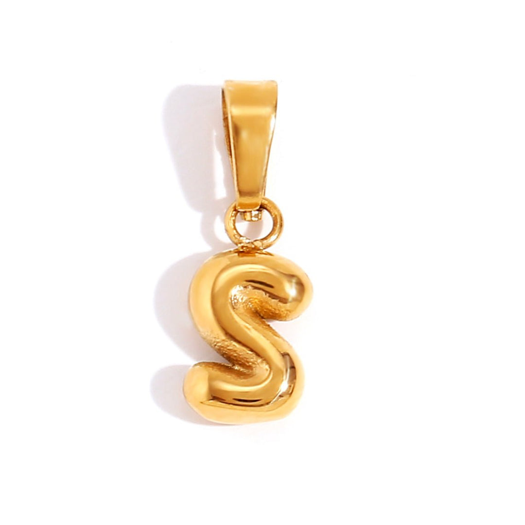 Sienna Bubble Initial Necklace