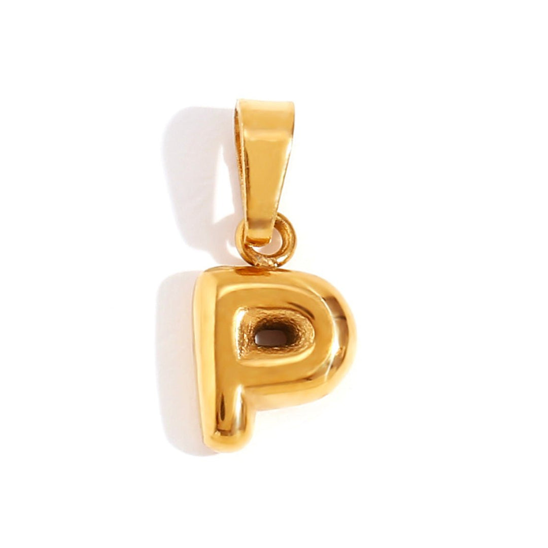 Sienna Bubble Initial Necklace