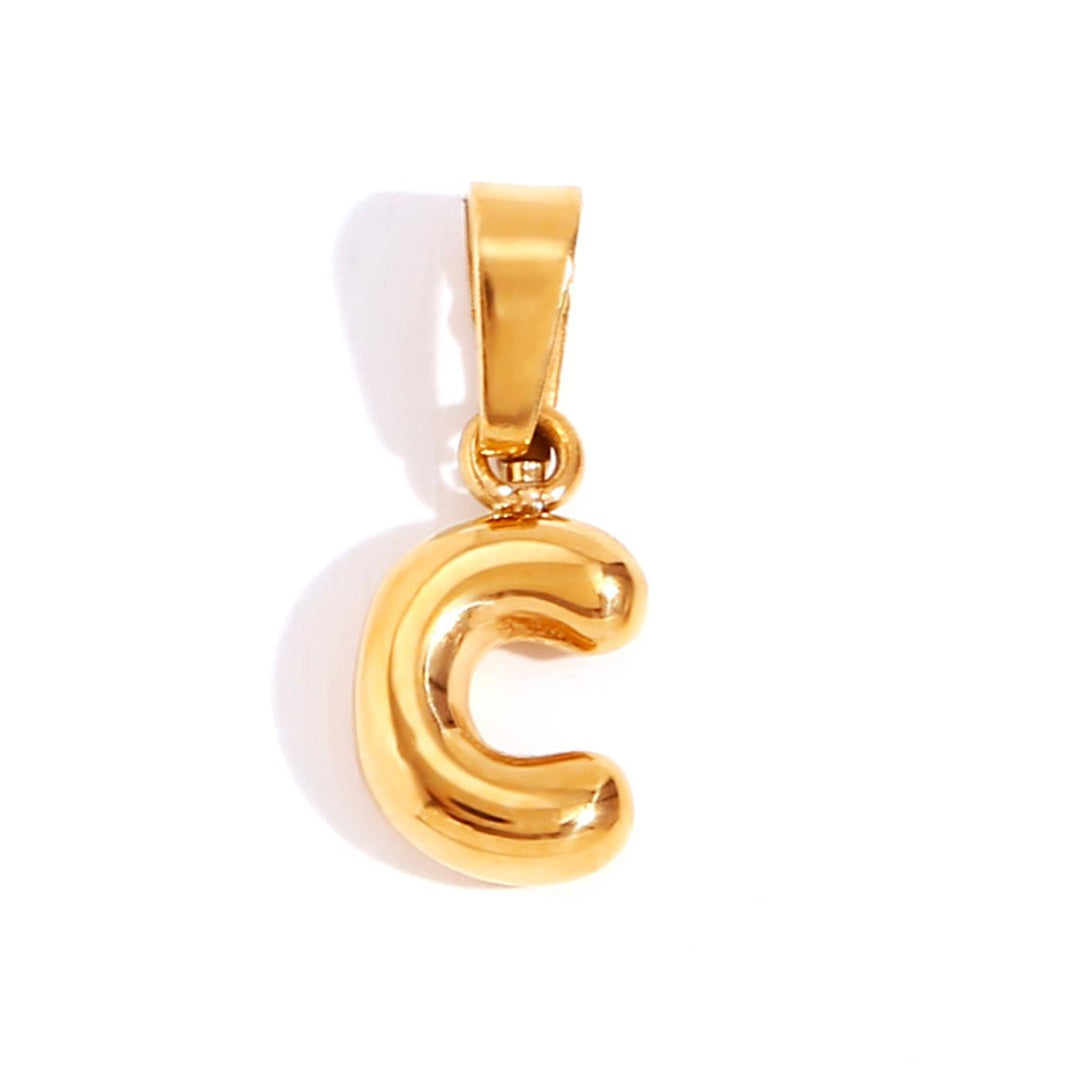 Sienna Bubble Initial Necklace