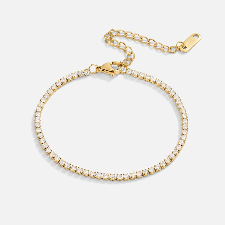 Lyra Gold Tennis Bracelet