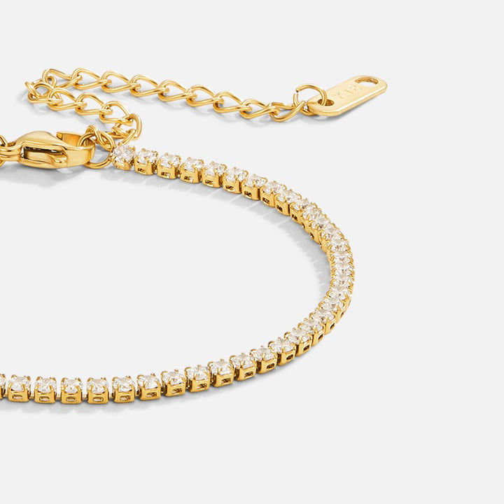 Lyra Gold Tennis Bracelet