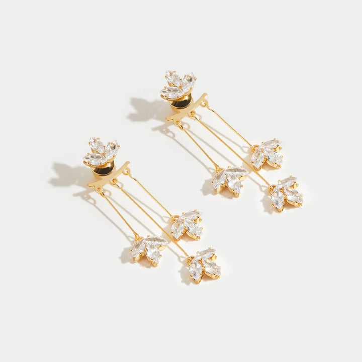 Liana Lotus Waterfall Earrings