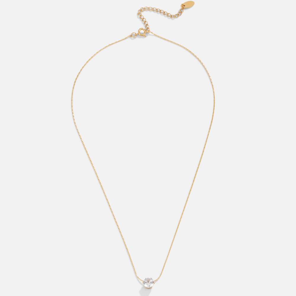 Liora Dainty Crystal Necklace