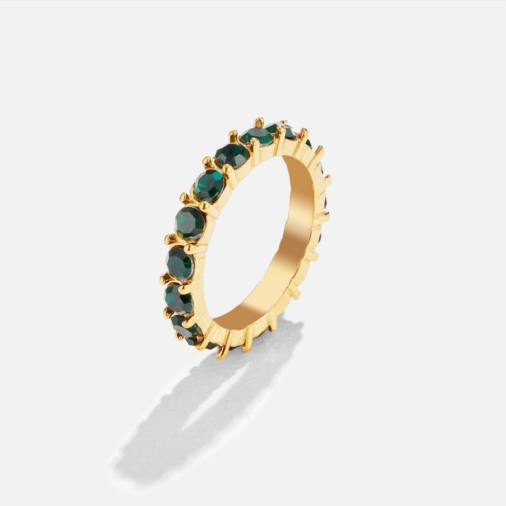 Maelle Emerald Eternity Ring