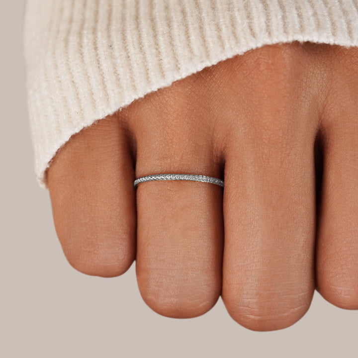 Eternity Pavé Crystal Ring