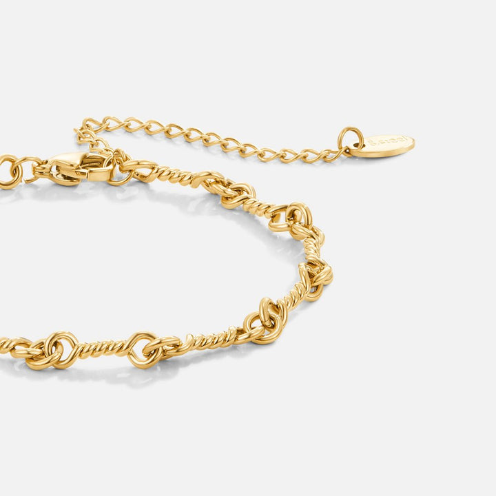 Figaro Knot Chain Bracelet