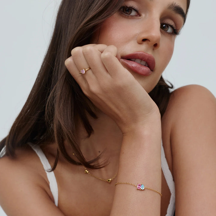 Constance Duo Birthstone Bracelet