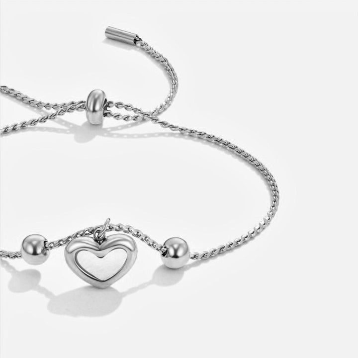 Aureline Heart Charm Bracelet