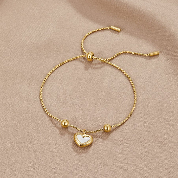 Aureline Heart Charm Bracelet