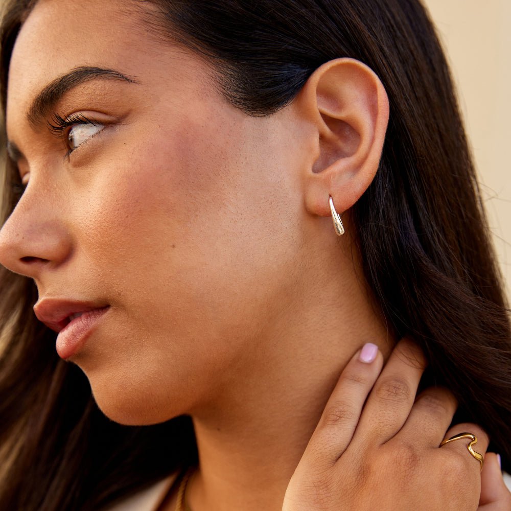 Francesca Teardrop Hook Earrings